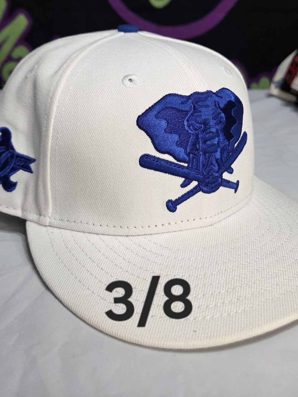 New Era 7 3/8 - Chrome Oakland Athletics Stomper